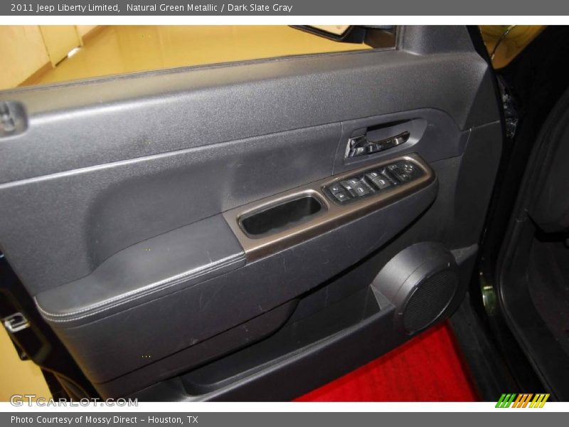Natural Green Metallic / Dark Slate Gray 2011 Jeep Liberty Limited