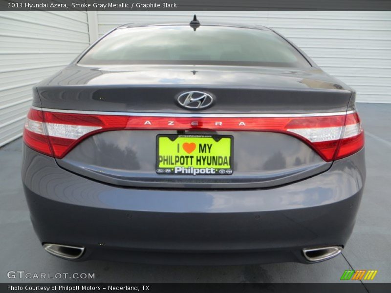 Smoke Gray Metallic / Graphite Black 2013 Hyundai Azera