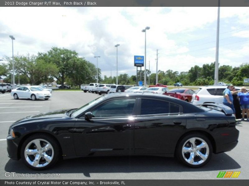 Pitch Black / Black 2013 Dodge Charger R/T Max