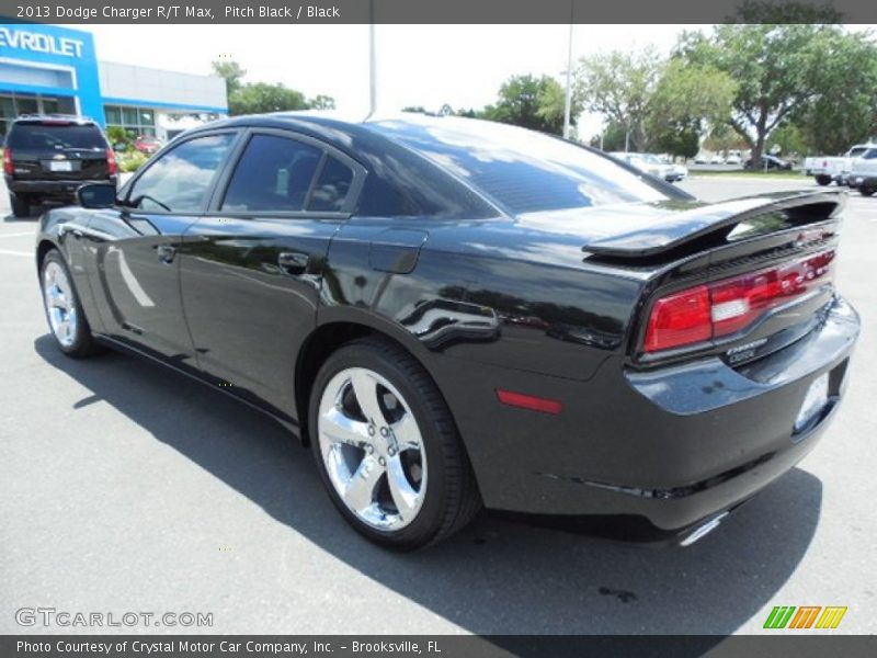 Pitch Black / Black 2013 Dodge Charger R/T Max