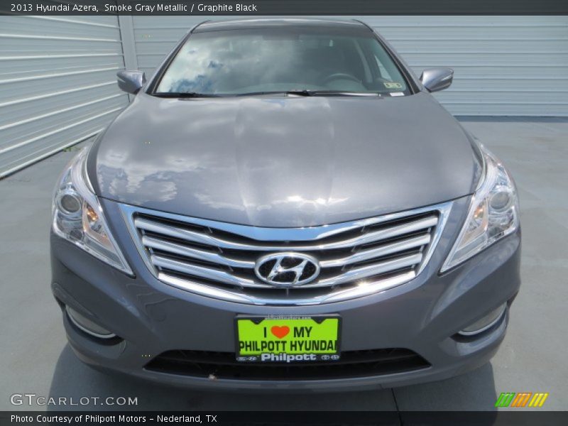 Smoke Gray Metallic / Graphite Black 2013 Hyundai Azera