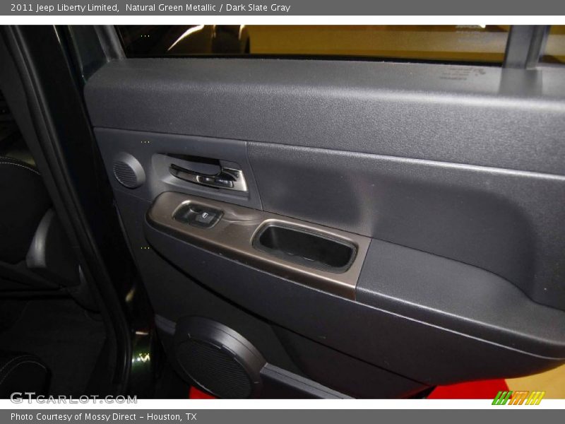 Natural Green Metallic / Dark Slate Gray 2011 Jeep Liberty Limited