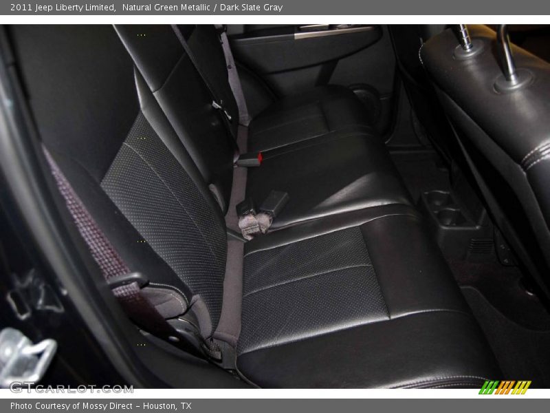 Natural Green Metallic / Dark Slate Gray 2011 Jeep Liberty Limited
