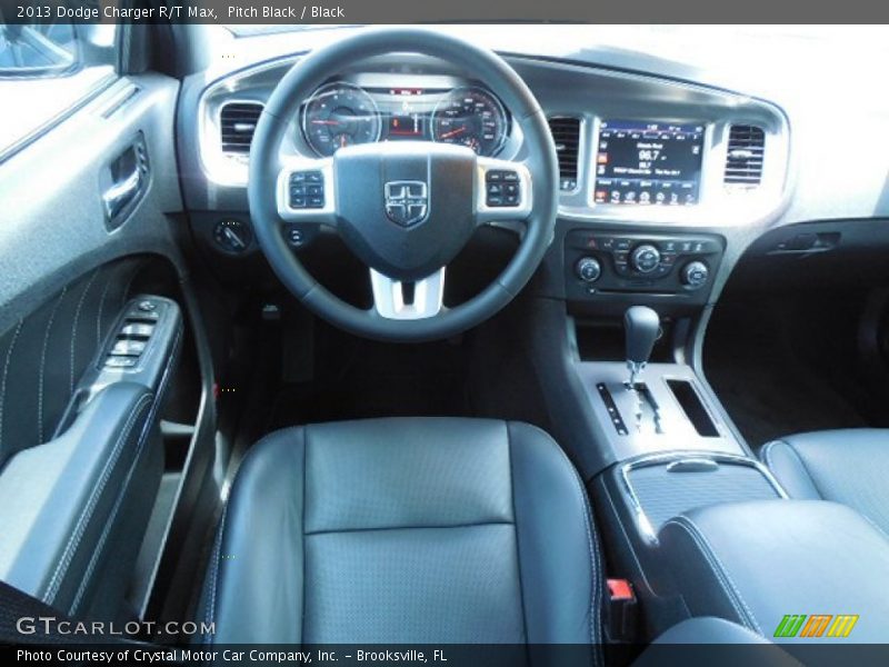 Pitch Black / Black 2013 Dodge Charger R/T Max