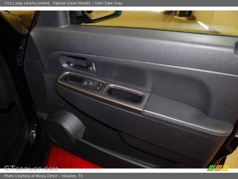 Natural Green Metallic / Dark Slate Gray 2011 Jeep Liberty Limited