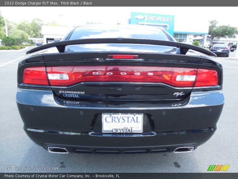 Pitch Black / Black 2013 Dodge Charger R/T Max