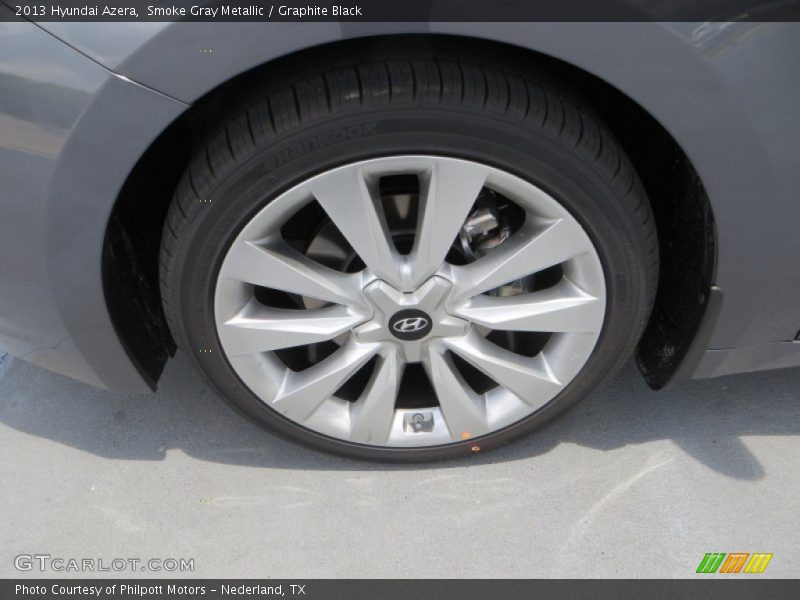 Smoke Gray Metallic / Graphite Black 2013 Hyundai Azera