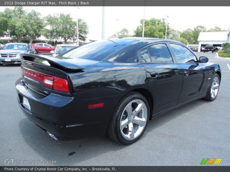 Pitch Black / Black 2013 Dodge Charger R/T Max