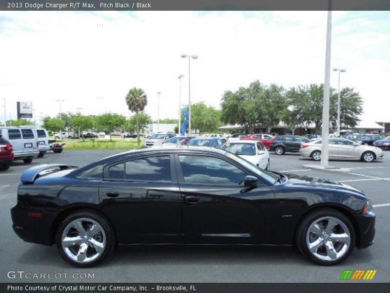Pitch Black / Black 2013 Dodge Charger R/T Max