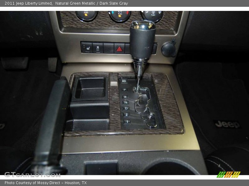Natural Green Metallic / Dark Slate Gray 2011 Jeep Liberty Limited