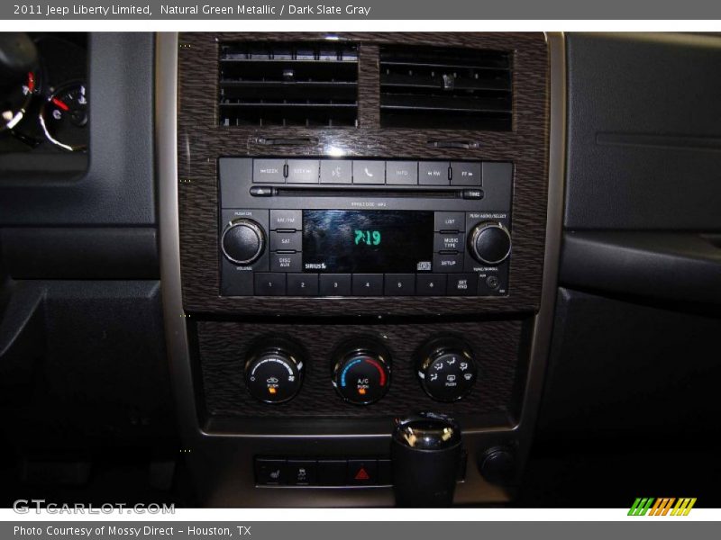Natural Green Metallic / Dark Slate Gray 2011 Jeep Liberty Limited