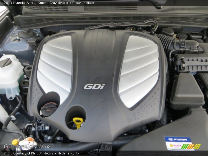 Smoke Gray Metallic / Graphite Black 2013 Hyundai Azera
