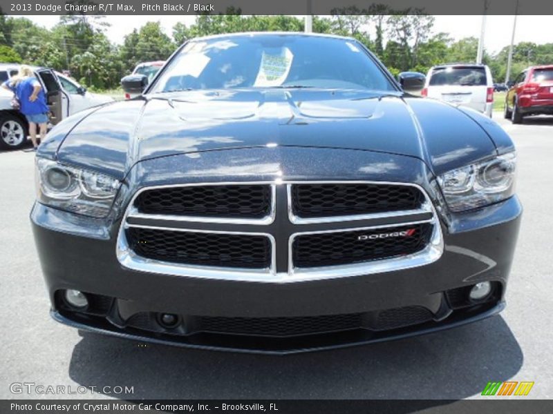 Pitch Black / Black 2013 Dodge Charger R/T Max