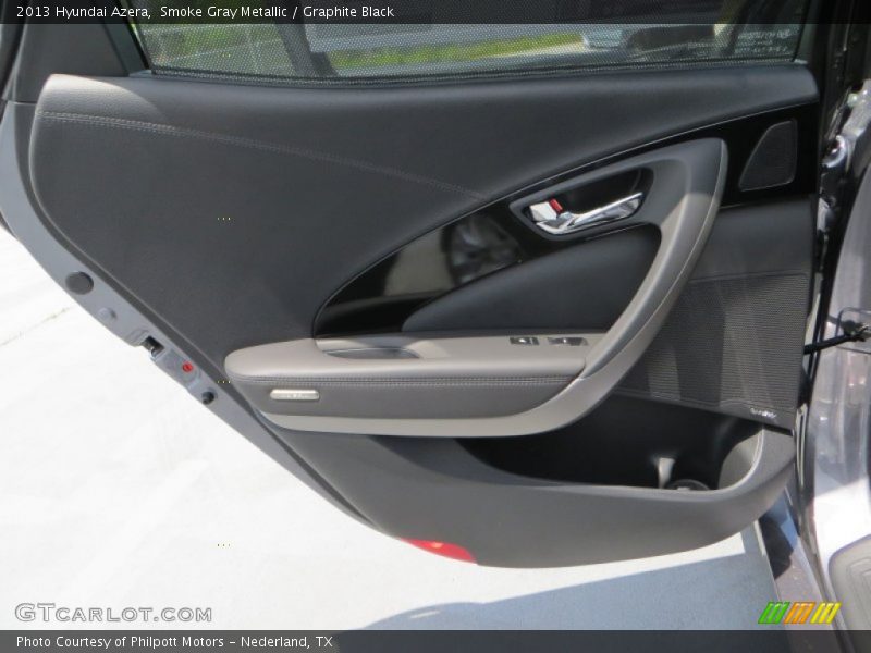 Smoke Gray Metallic / Graphite Black 2013 Hyundai Azera