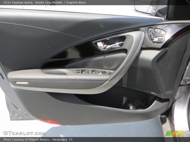 Smoke Gray Metallic / Graphite Black 2013 Hyundai Azera