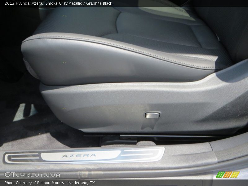 Smoke Gray Metallic / Graphite Black 2013 Hyundai Azera