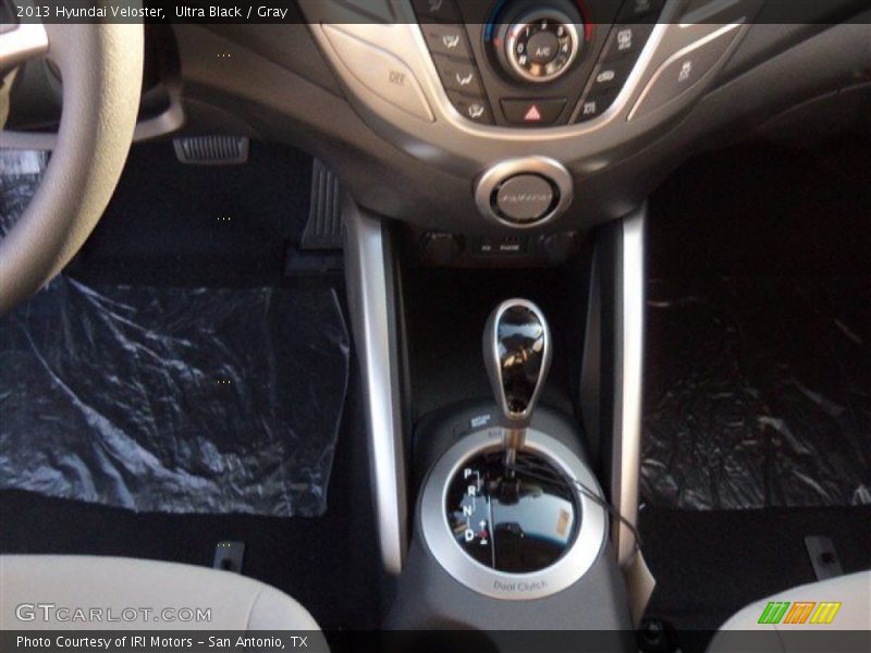Ultra Black / Gray 2013 Hyundai Veloster