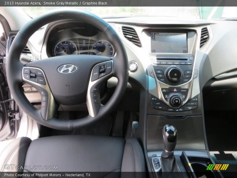 Smoke Gray Metallic / Graphite Black 2013 Hyundai Azera