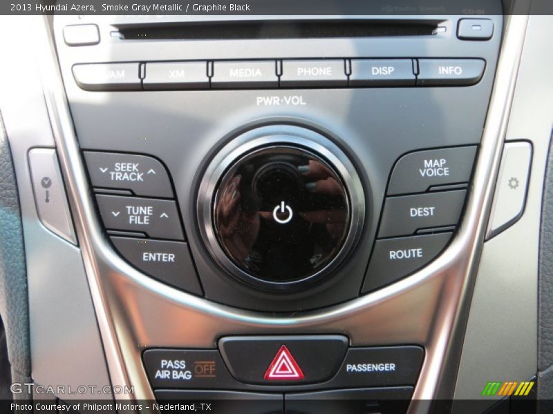 Smoke Gray Metallic / Graphite Black 2013 Hyundai Azera