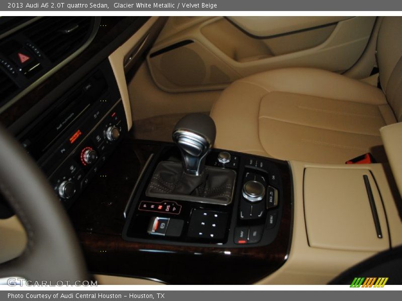 Glacier White Metallic / Velvet Beige 2013 Audi A6 2.0T quattro Sedan