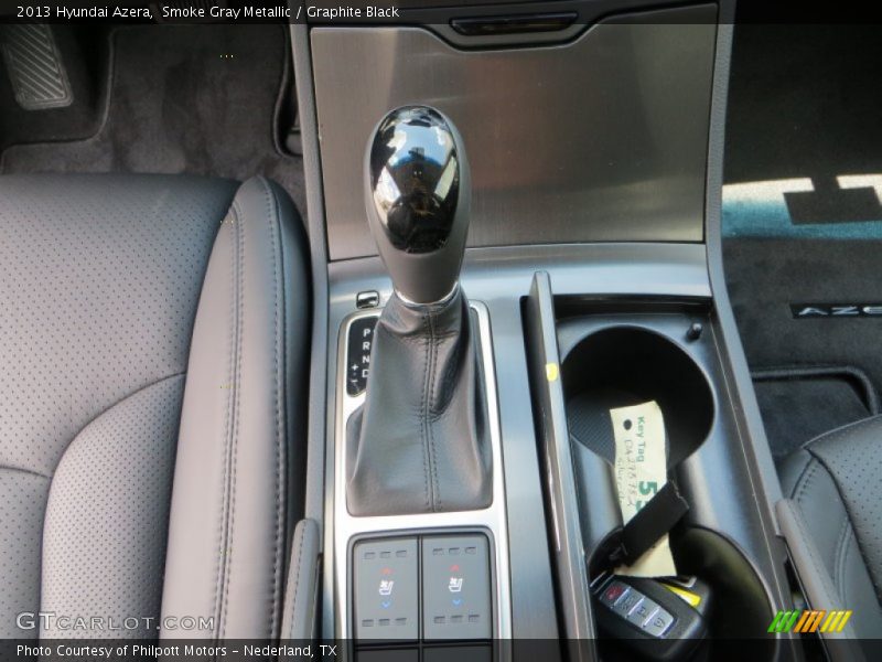 Smoke Gray Metallic / Graphite Black 2013 Hyundai Azera