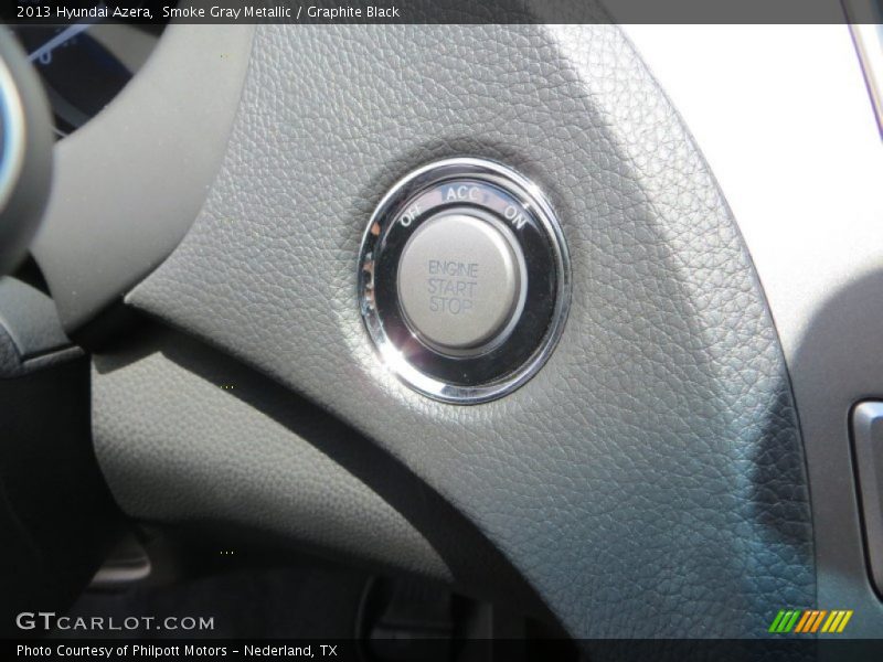 Smoke Gray Metallic / Graphite Black 2013 Hyundai Azera
