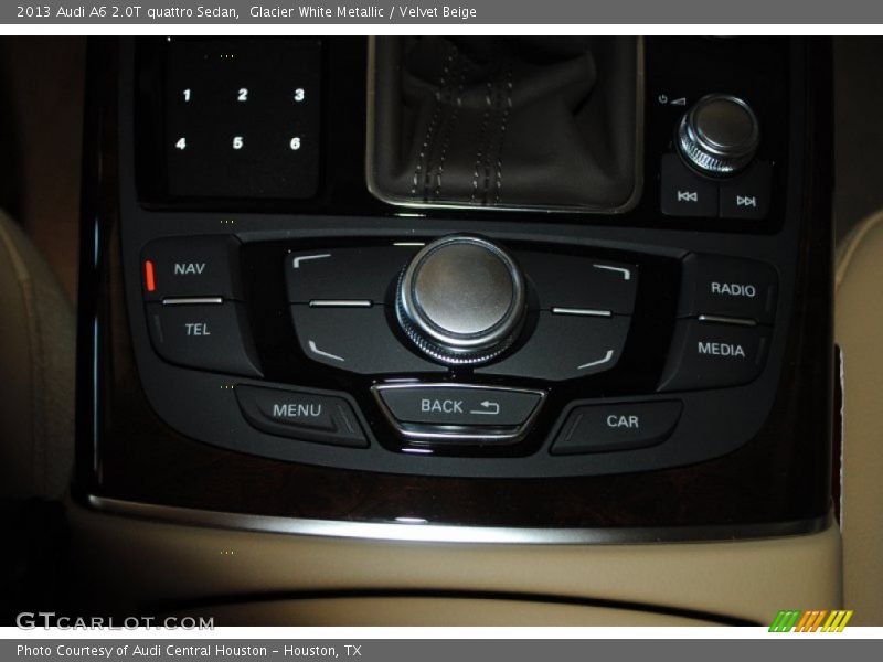 Glacier White Metallic / Velvet Beige 2013 Audi A6 2.0T quattro Sedan