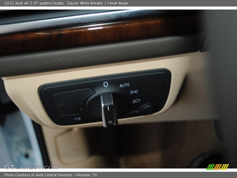 Glacier White Metallic / Velvet Beige 2013 Audi A6 2.0T quattro Sedan