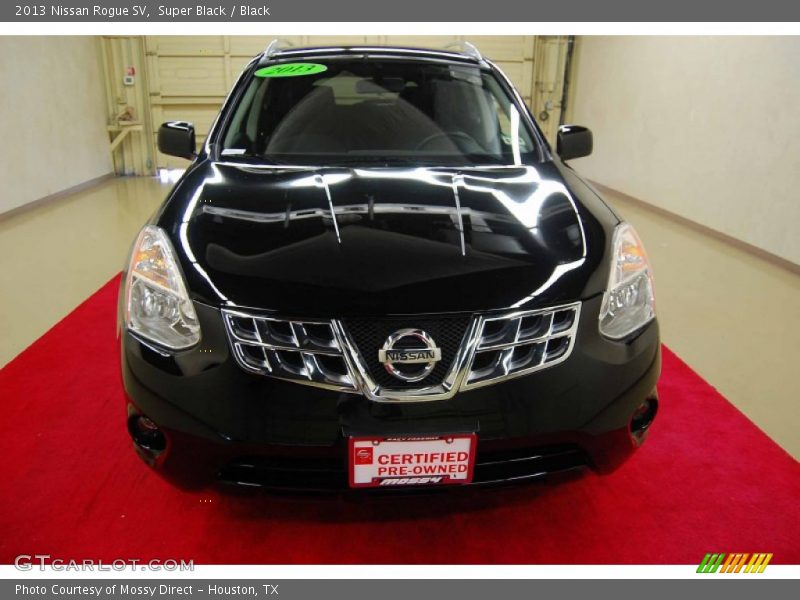 Super Black / Black 2013 Nissan Rogue SV