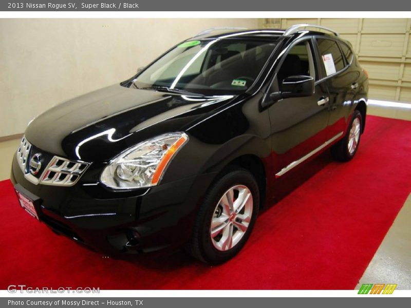 Super Black / Black 2013 Nissan Rogue SV