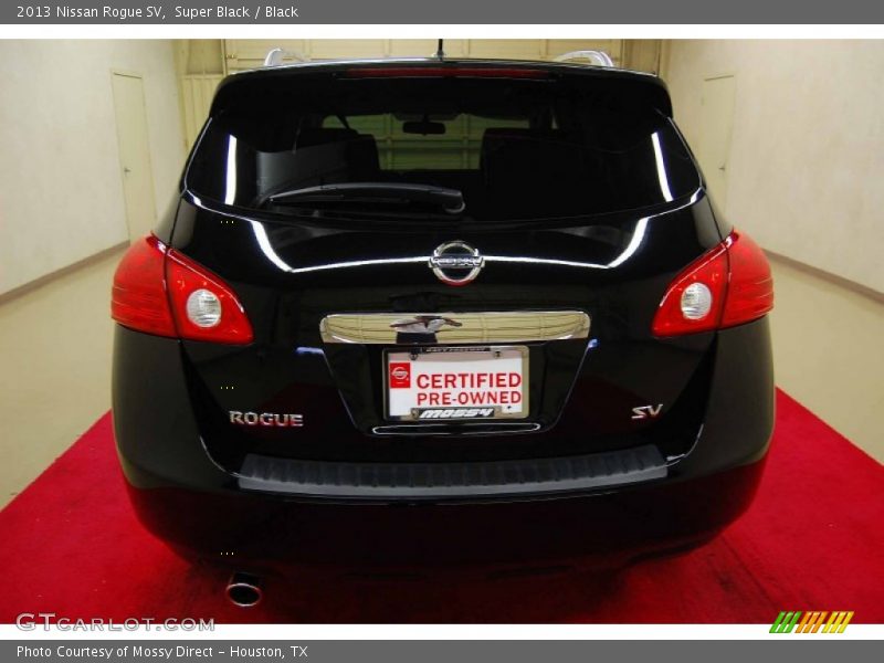 Super Black / Black 2013 Nissan Rogue SV