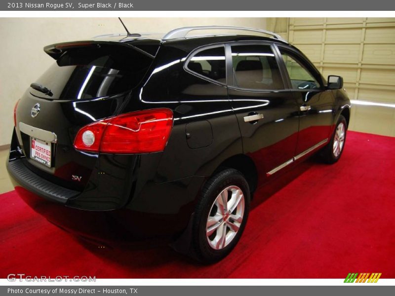 Super Black / Black 2013 Nissan Rogue SV