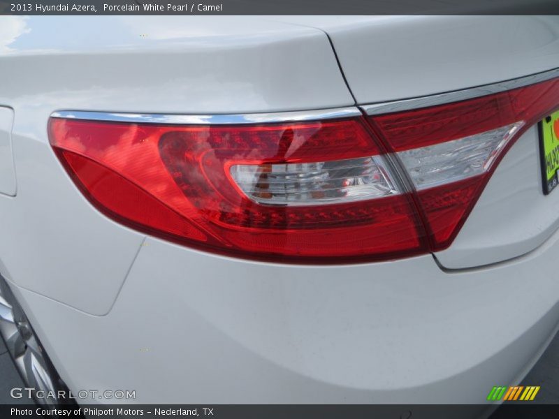 Porcelain White Pearl / Camel 2013 Hyundai Azera