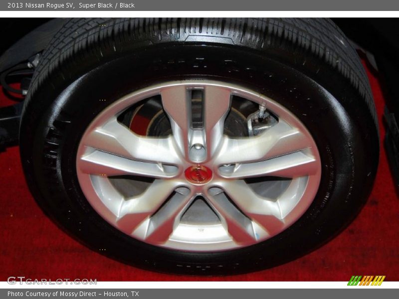 Super Black / Black 2013 Nissan Rogue SV