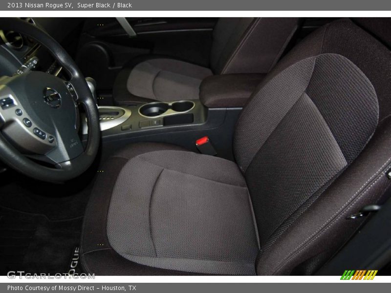 Super Black / Black 2013 Nissan Rogue SV