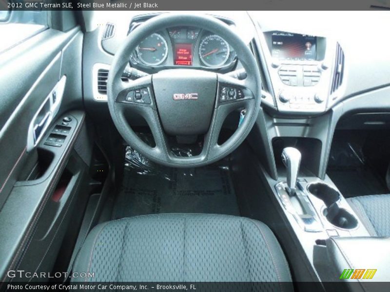 Steel Blue Metallic / Jet Black 2012 GMC Terrain SLE