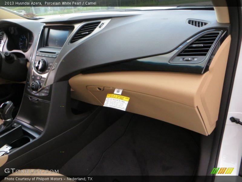 Porcelain White Pearl / Camel 2013 Hyundai Azera