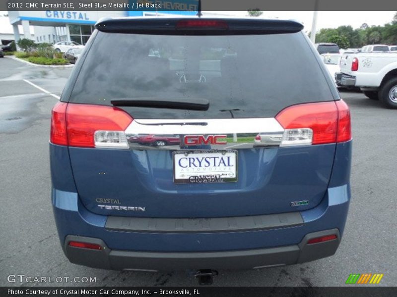 Steel Blue Metallic / Jet Black 2012 GMC Terrain SLE