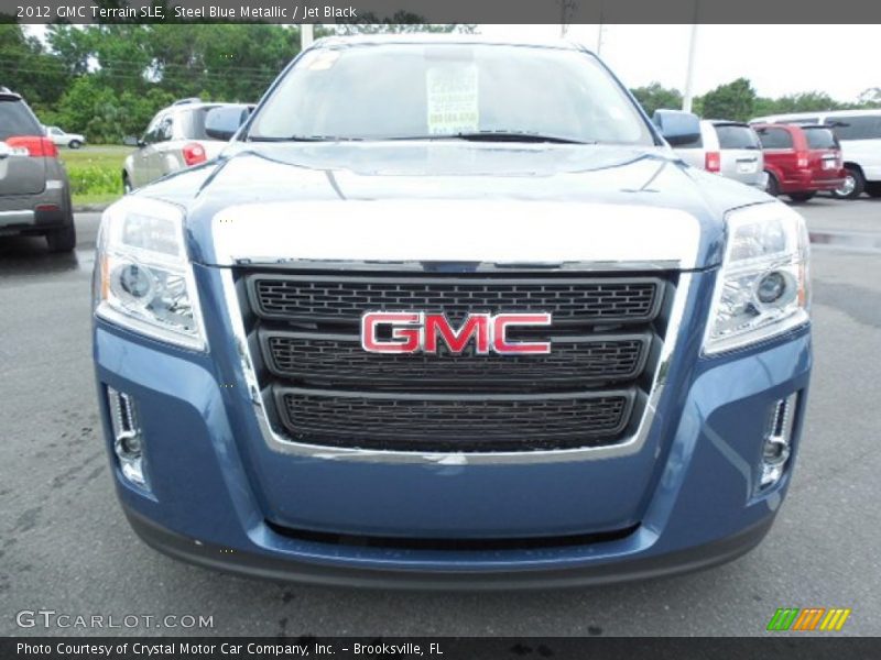 Steel Blue Metallic / Jet Black 2012 GMC Terrain SLE