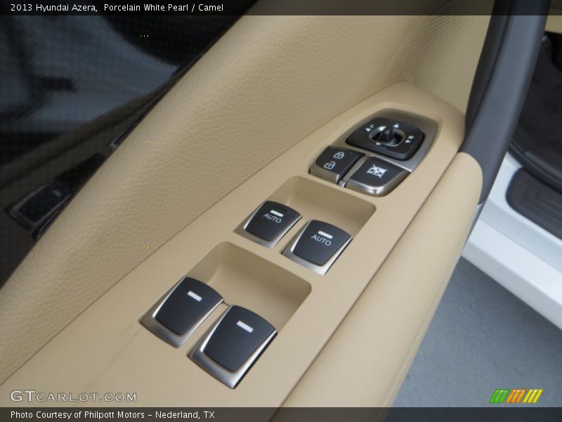 Porcelain White Pearl / Camel 2013 Hyundai Azera