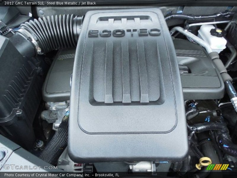 Steel Blue Metallic / Jet Black 2012 GMC Terrain SLE