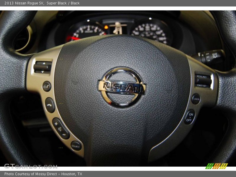 Super Black / Black 2013 Nissan Rogue SV