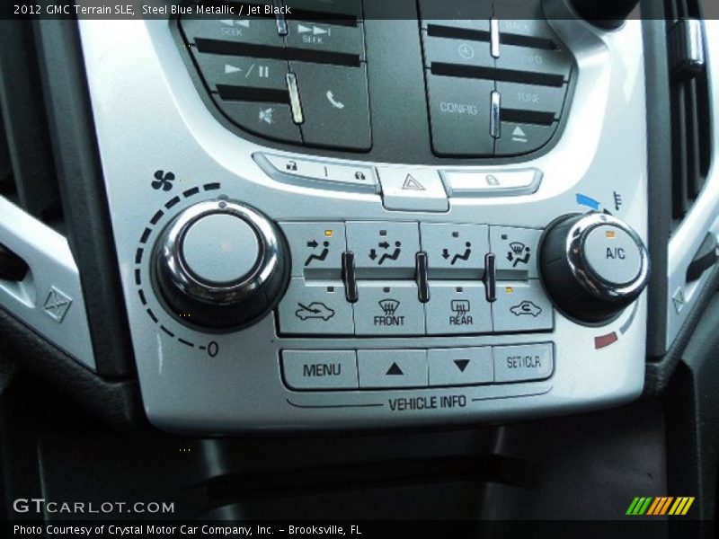 Steel Blue Metallic / Jet Black 2012 GMC Terrain SLE