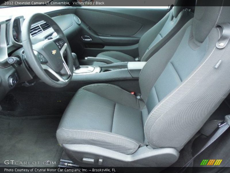 Victory Red / Black 2012 Chevrolet Camaro LT Convertible
