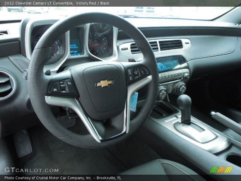 Victory Red / Black 2012 Chevrolet Camaro LT Convertible