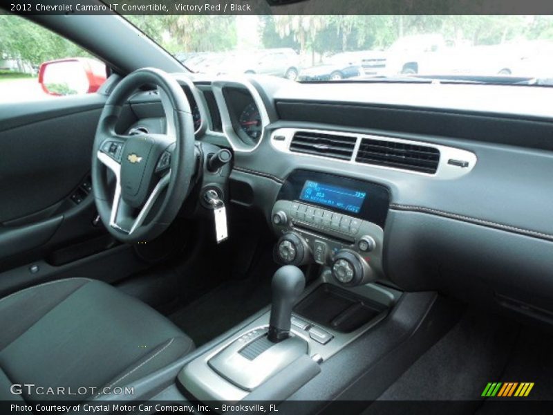Victory Red / Black 2012 Chevrolet Camaro LT Convertible