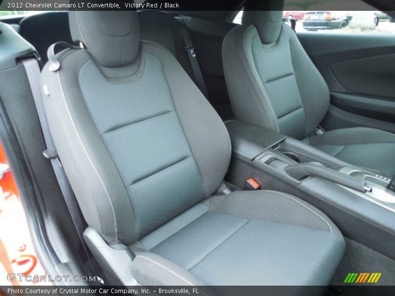 Victory Red / Black 2012 Chevrolet Camaro LT Convertible