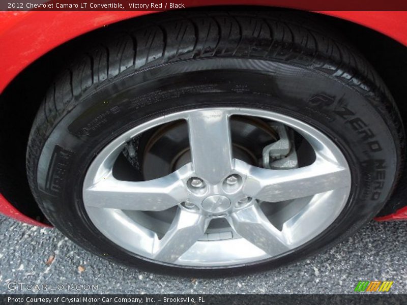 Victory Red / Black 2012 Chevrolet Camaro LT Convertible