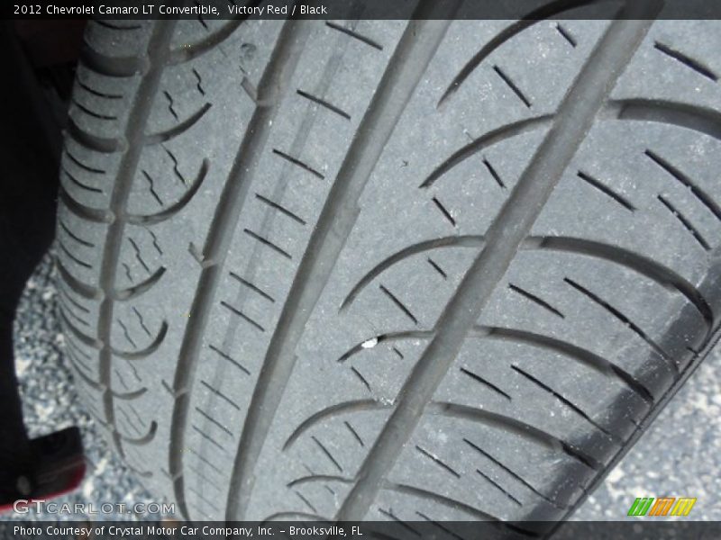 Victory Red / Black 2012 Chevrolet Camaro LT Convertible