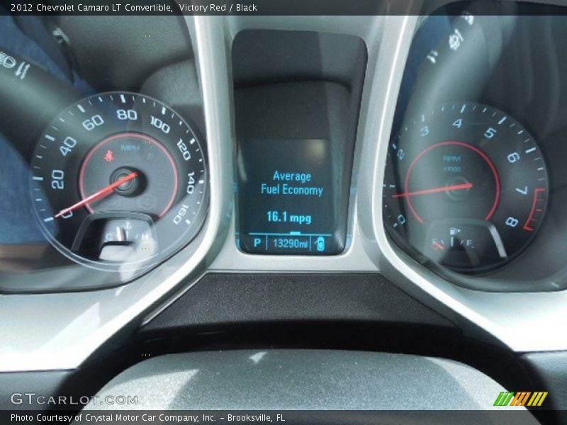 Victory Red / Black 2012 Chevrolet Camaro LT Convertible